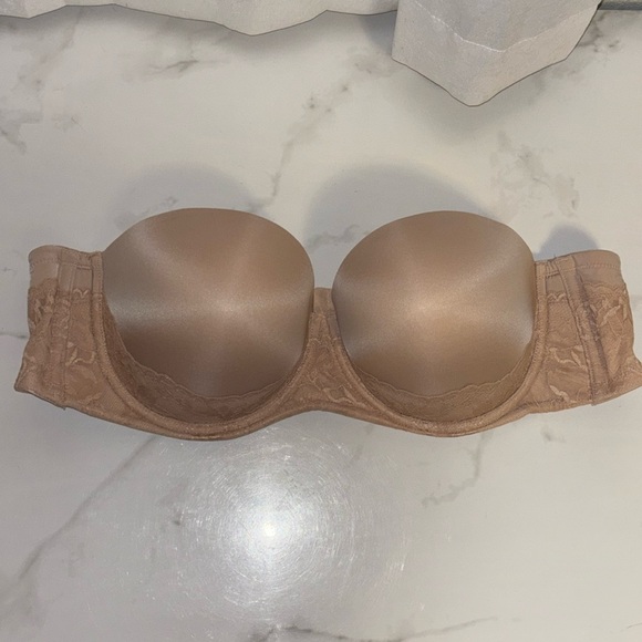 torrid Other - Torrid Women’s Plus Size Nude Strapless Smoothing Push-Up Bra Size 46B